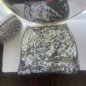 Super Cute Shiny Tassel Skirt(Price Negotionable)